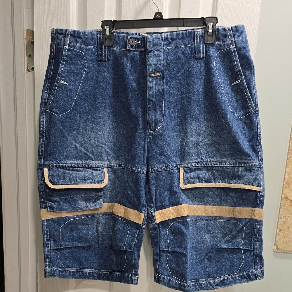 Marithe Francois Girbaud Vintage Denim Shorts Size 42M waist